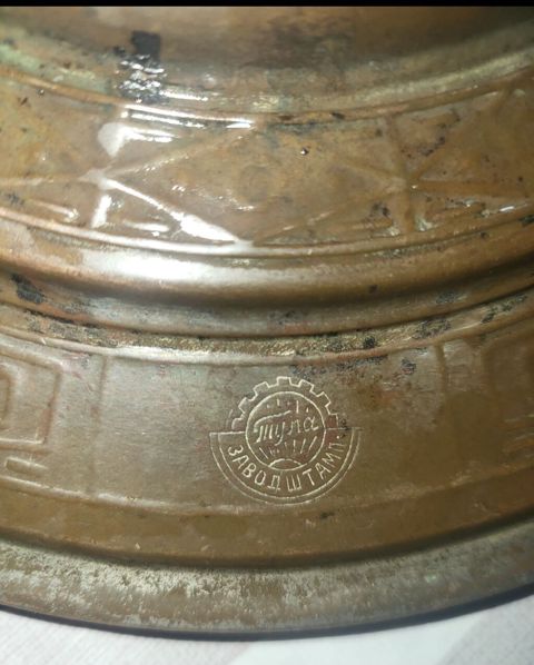 Qədim samovar, 1952 il, Mis, Vəziyyəti: Yaxşı — Bakı