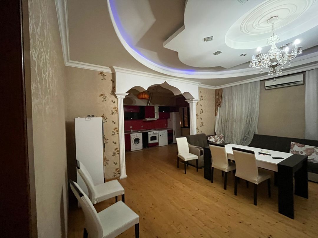 İcarəyə verilir 3 otaqlı yeni tikili 130 m² — Mənzil, Bakı (2)