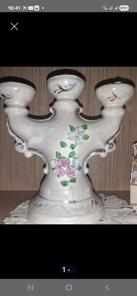 Farfor lepka şamdan — Bakı