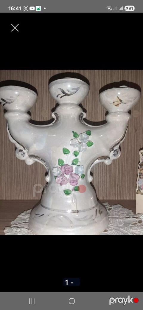 Farfor lepka şamdan — Bakı