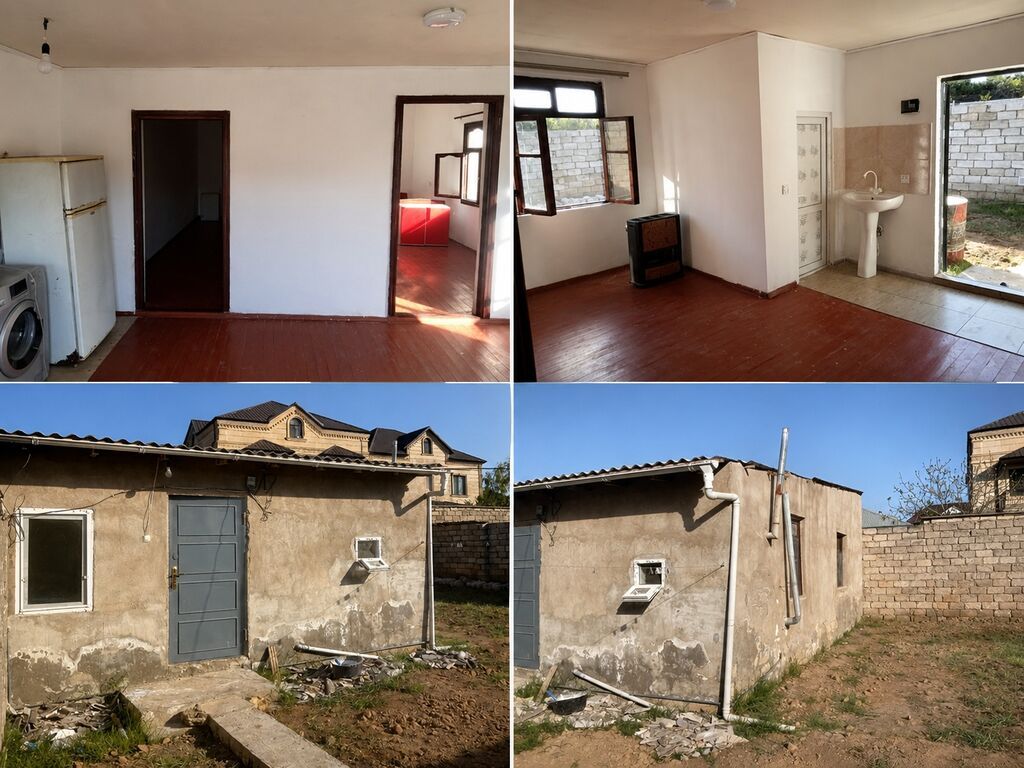 Kirayə 320 azn vəya Satılıq 2 sotun içində 60 min verilir endirim — Ev, villa, Bakı