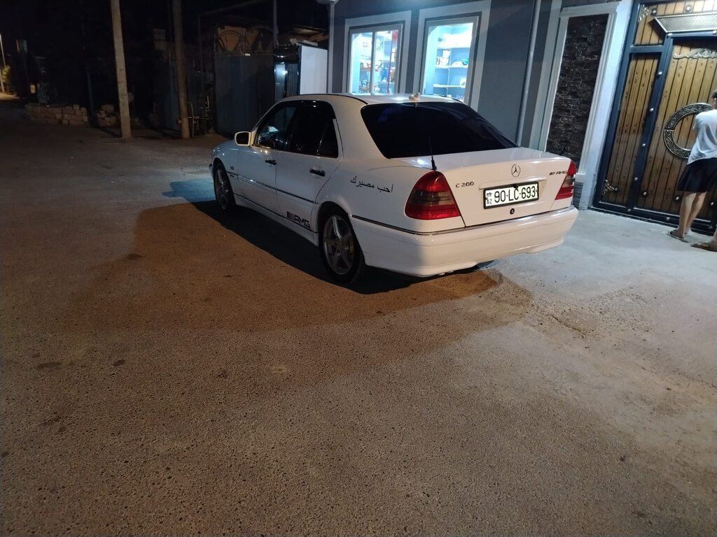 Mercedes C 200, 2.0 L, 1999 il, 313 015 km — Avtomobillər, Cəlilabad (4)