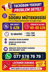 HR menecer tələb olunur, İstənilən yaş, Təcrübəsiz — HR, staffing