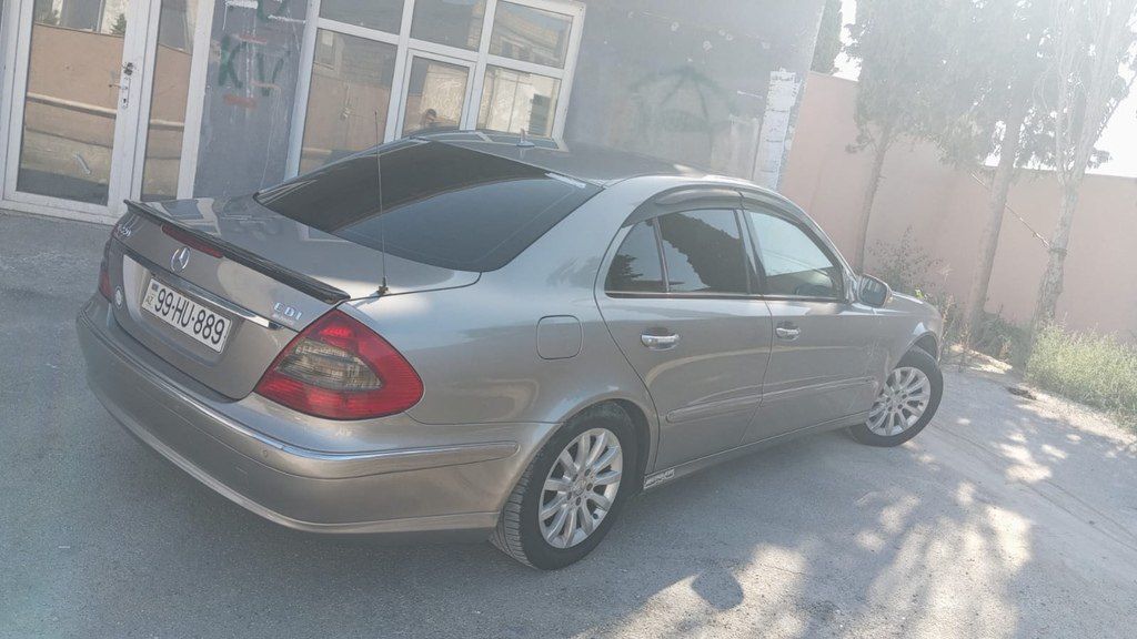 Mercedes E 220, 2.2 L, 2007 il, 400 000 km — Avtomobillər, Bakı (5)
