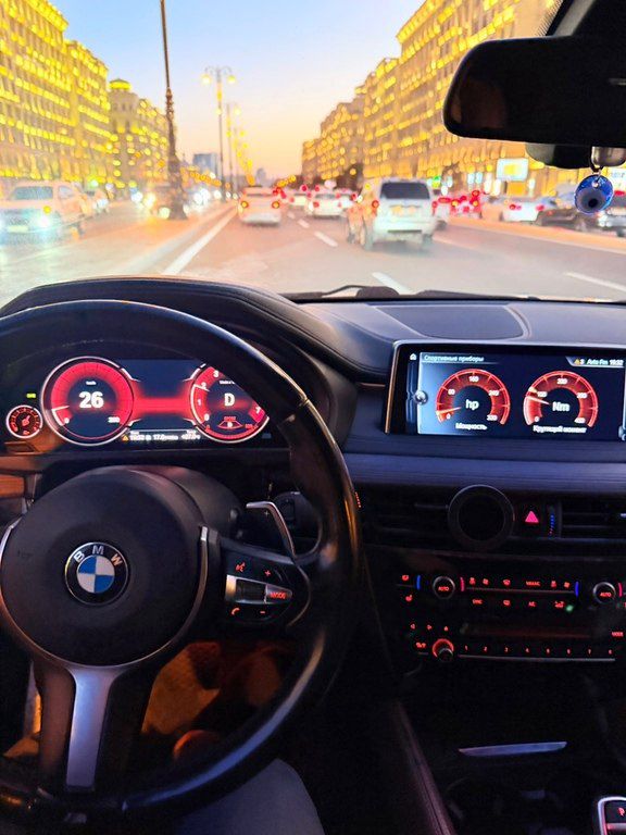 BMW X6 M, 4.4 L, 2017 il, 85 000 km — Avtomobillər, Bakı (9)