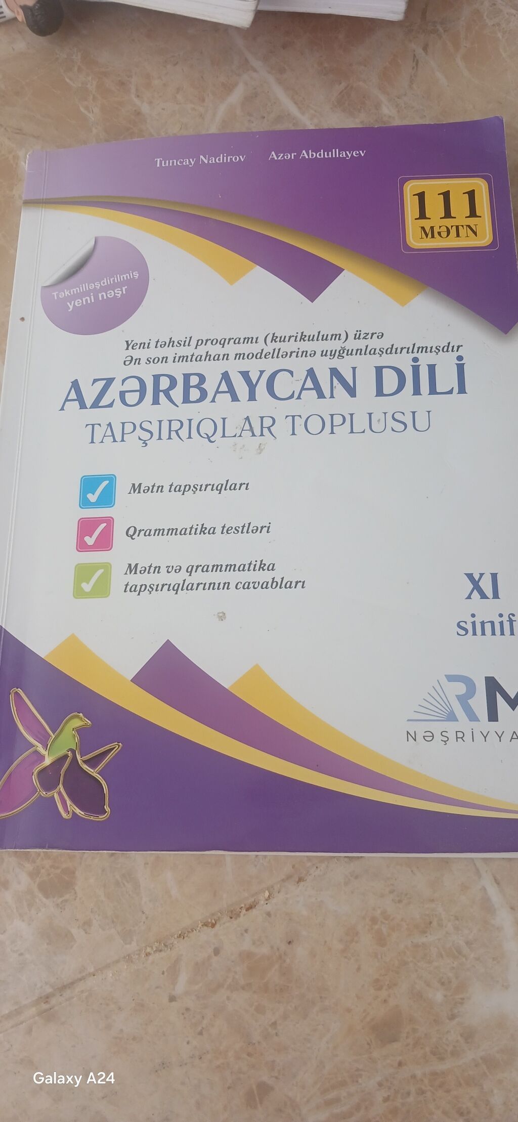 Məhsul: “Azərbaycan dili – Tapşırıqlar toplusu” (XI sinif) Müəlliflər — Kitablar, Bakı