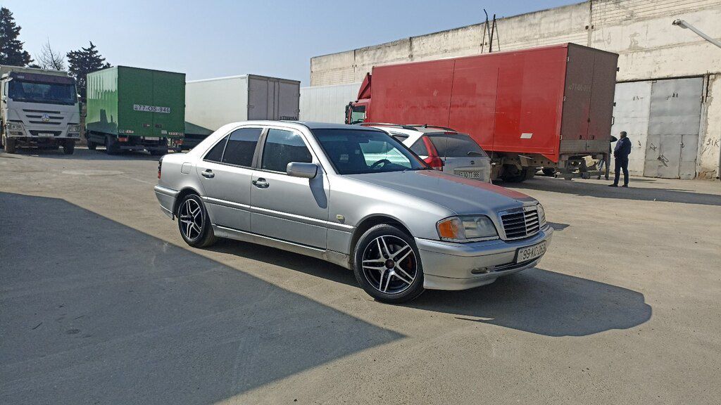 Mercedes C 200, 2.0 L, 1994 il, 401 000 km — Avtomobillər, Bakı (3)