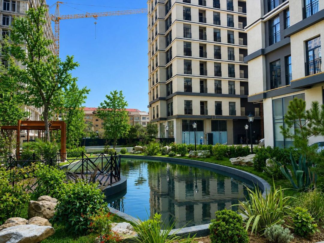 Satılır 4 otaqlı yeni tikili 130 m² — Mənzil, Bakı (3)