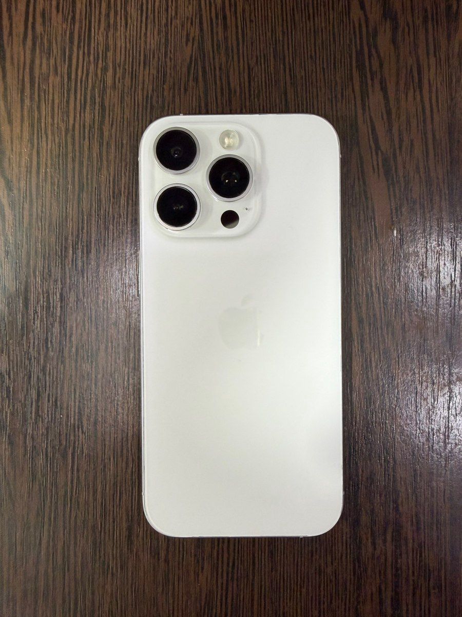 Apple iPhone 16 Pro White Titanium 128GB/8GB — Smartfonlar, Bakı (2)