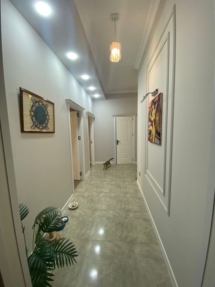 İcarəyə verilir 3 otaqlı yeni tikili 130 m² — Mənzil, Bakı (12)
