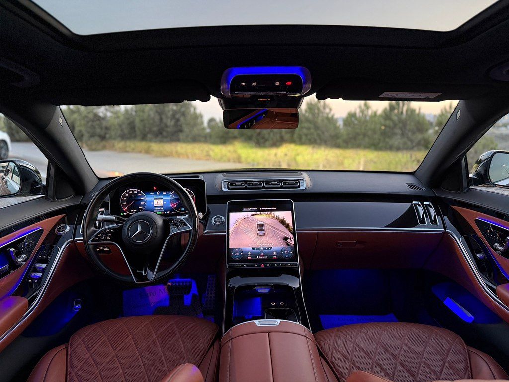 Mercedes S 500 4MATIC, 3.0 L, 2020 il, 47 500 km — Avtomobillər, Bakı (7)