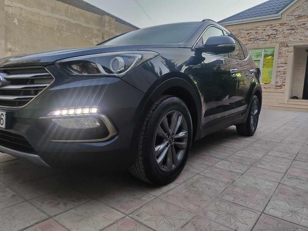 Hyundai Santa Fe, 2.0 L, 2016 il, 216 000 km — Avtomobillər, Bakı (11)