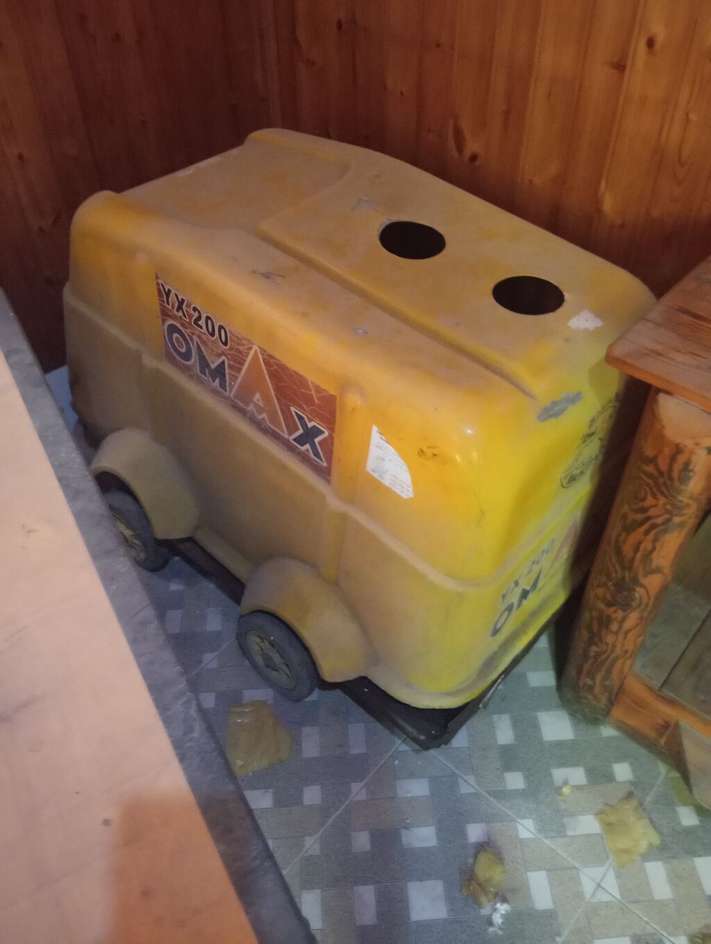 Omax YX200 sənaye tozsoranı / yuyucu aparat üçün korpus və şassi — Təmizləmə avadanlığı, Digah