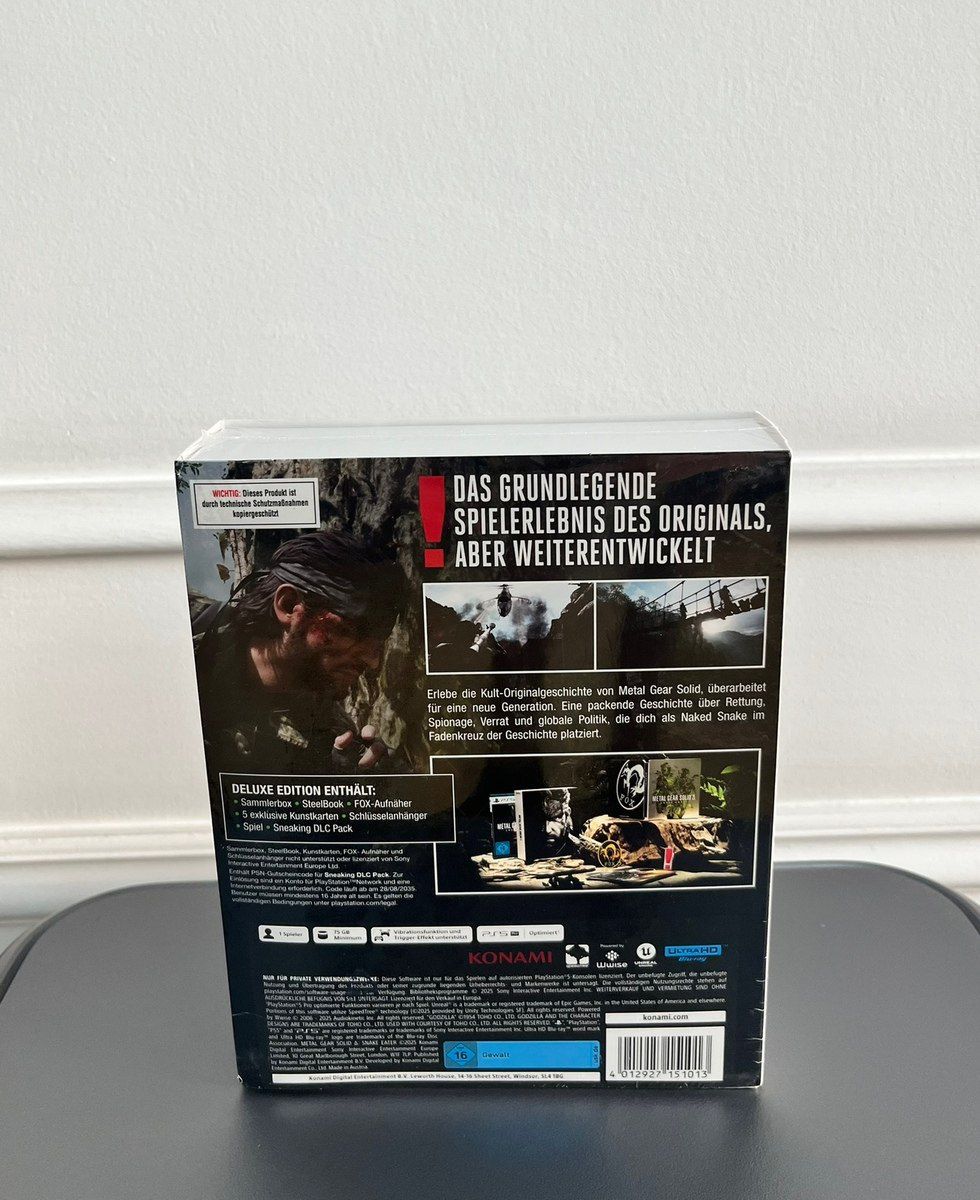 Metal Gear Solid Snake Eater Deluxe Edition — Oyunlar, konsollər və proqramlar, Bakı (2)