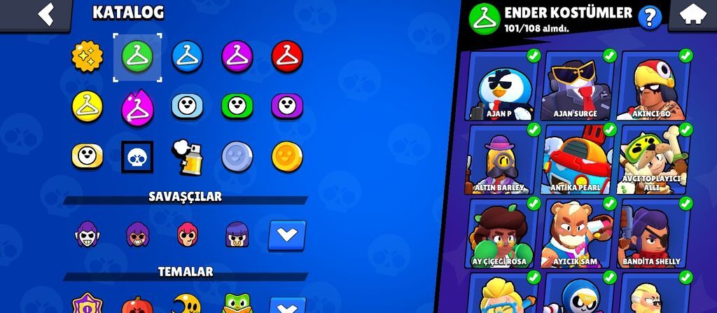 Brawl Stars hesabı – yüksək kupalı və zəngin kolleksiya - Kupa yolu — Digər, Biləsuvar (10)