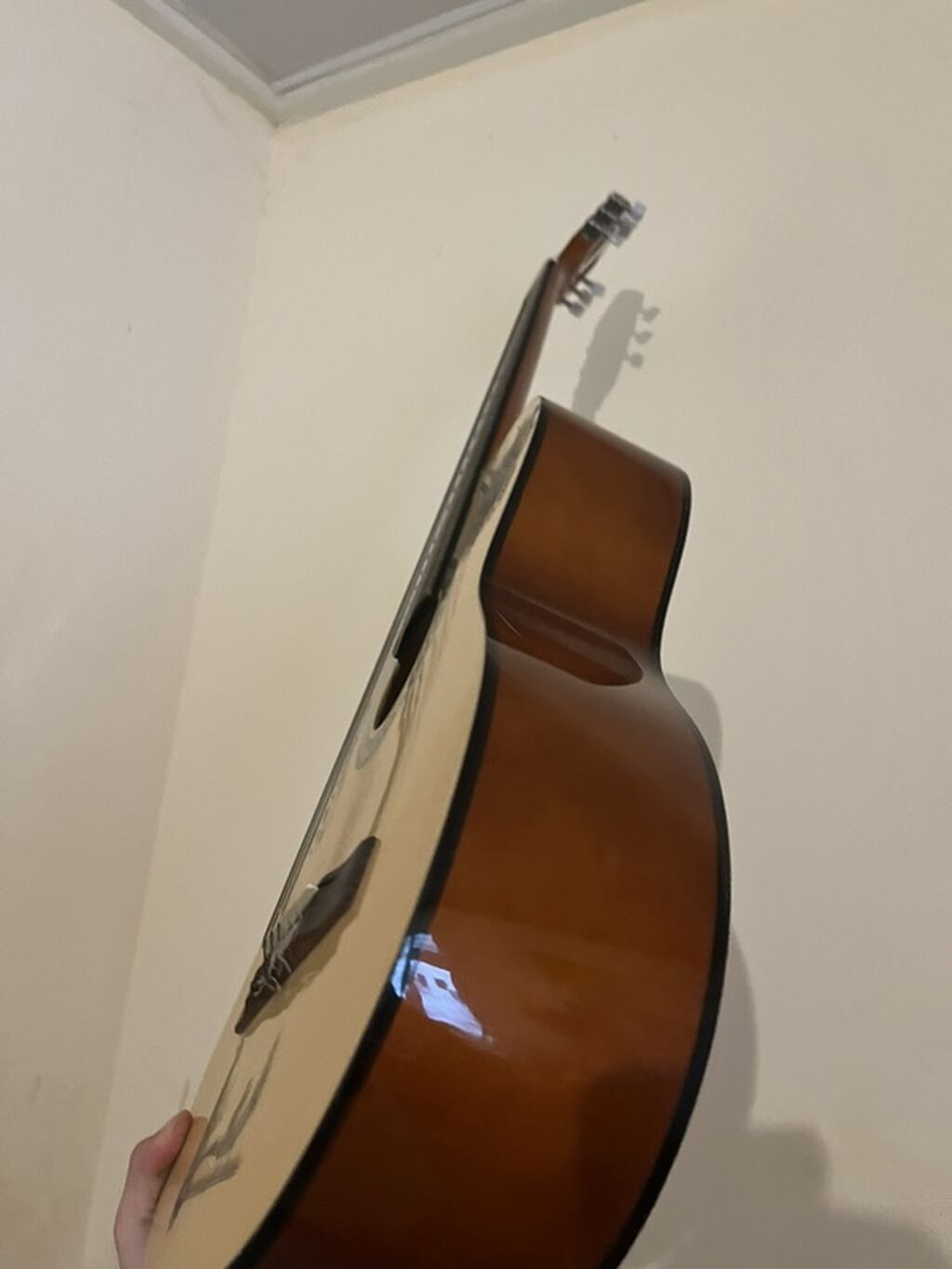 Neylon simli klassik gitara + yumşaq çexol - Korpus: klassik tam ölçü — Gitarlar və digər simli alətlər, Bakı (3)