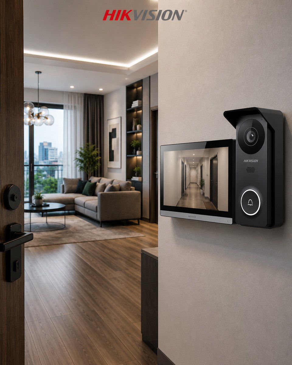 Videodomofon Hikvision Hybrid HD 7" — Ağıllı ev və təhlükəsizlik, Bakı (3)