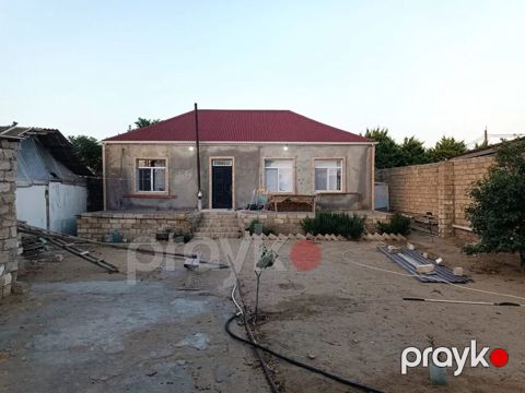 Həyət evi satılır - 1 mərtəbəli, manqal damlı (qırmızı metal kirəmit)