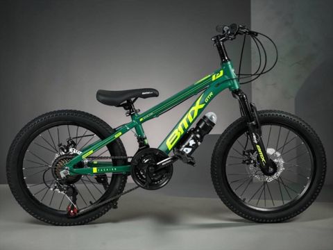 Dağ velosipedi BMX GTR 136-20, 20 düym, yaşıl — Bakı