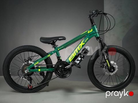 Dağ velosipedi BMX GTR 136-20, 20 düym, yaşıl — Bakı