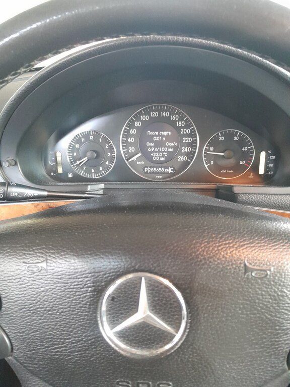 Mercedes E 220, 2.2 L, 2006 il, 285 000 km — Avtomobillər, Bakı (11)