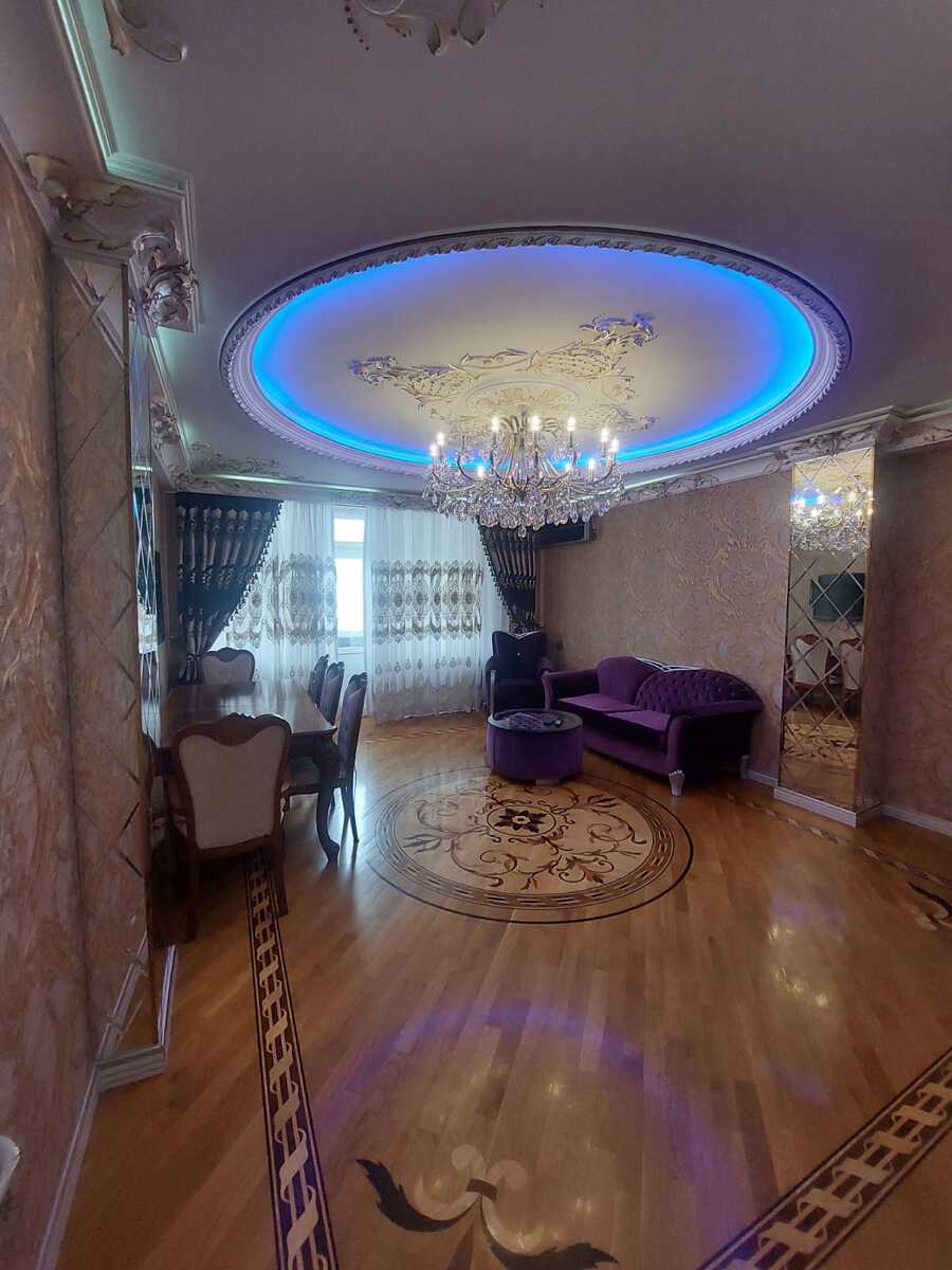İcarəyə verilir 3 otaqlı yeni tikili 120 m² — Mənzil, Bakı (8)