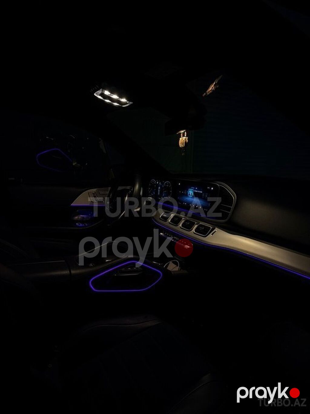 Mercedes GLE 2022 tam ötürücüdü, Almaniyadan yeni gəlib, Carpax 77-EQ-747 — Avtomobillər, Sumqayıt (7)
