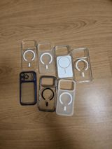 MagSafe uyumlu iPhone qoruyucu örtük dəsti - Model: iPhone üçün — Аксессуары для смартфона