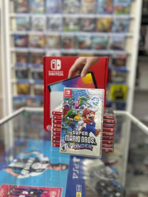 "Nintendo switch super mario bros wonder" oyun diski — Bakı