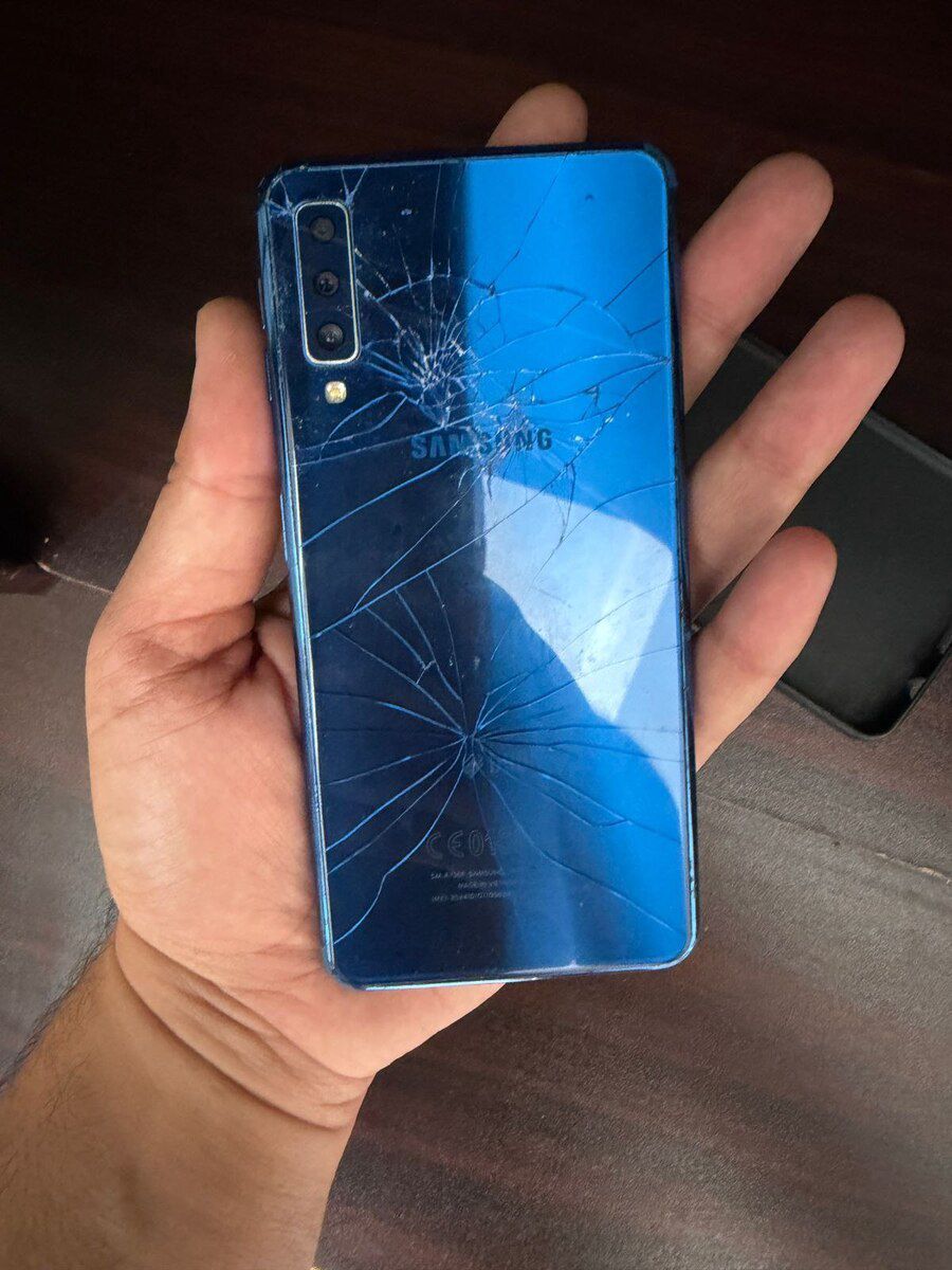 Samsung Galaxy A7 (2018) Blue 64GB/4GB — Smartfonlar, Bakı (2)