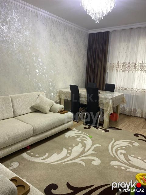 Nəsimi rayonunda 2 otaqlı Yeni tikili Satılır, 55 m²