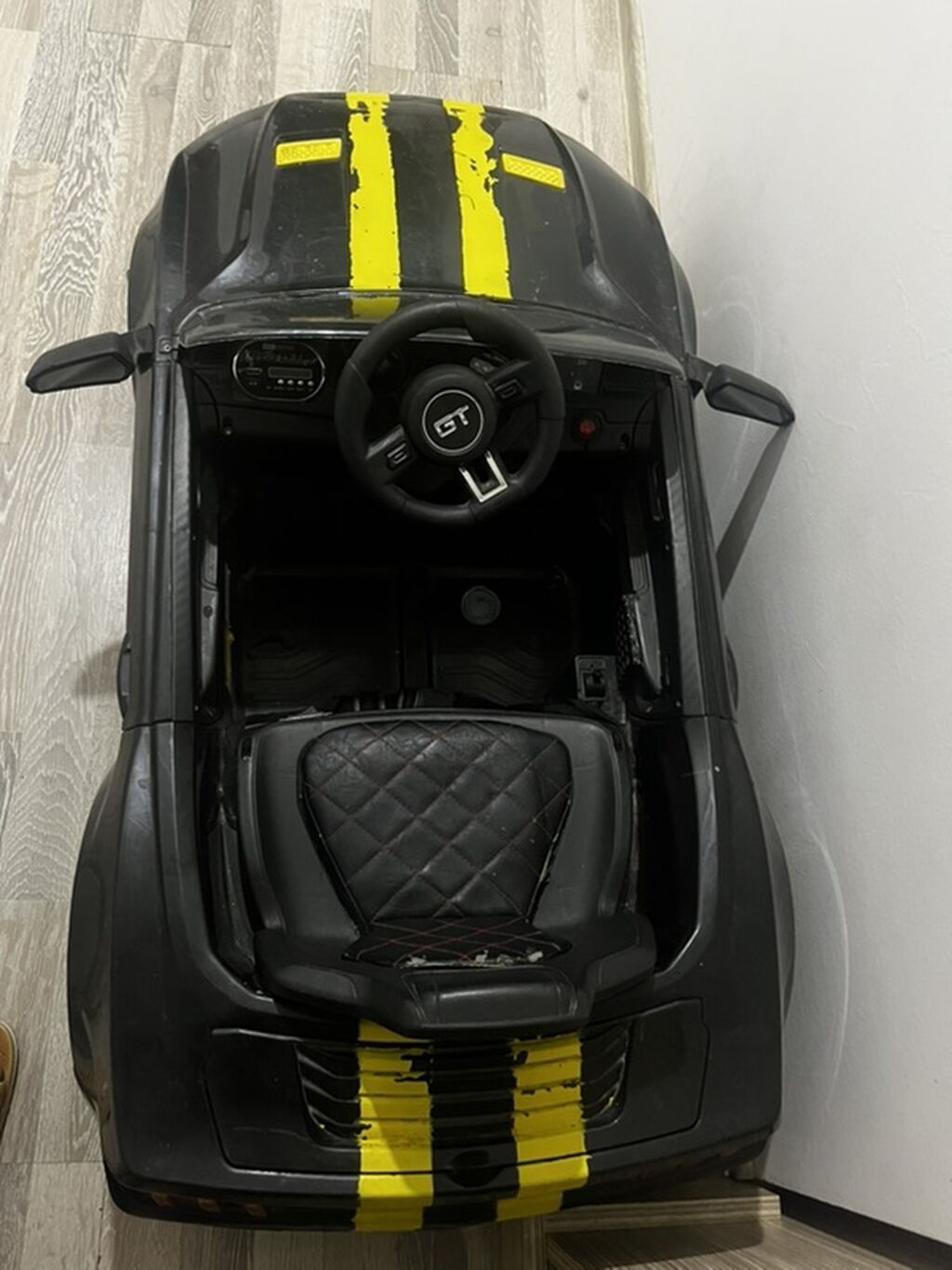 Uşaq üçün elektrikli miniatür “GT” sedan tipli maşın - Rəng: qara — Uşaq avtomobilləri, Bakı (6)