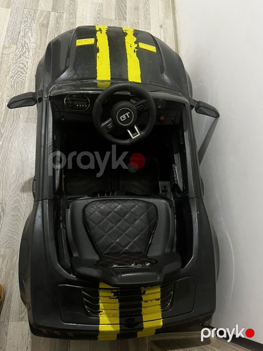 Uşaq üçün elektrikli miniatür “GT” sedan tipli maşın - Rəng: qara — Uşaq avtomobilləri, Bakı (6)
