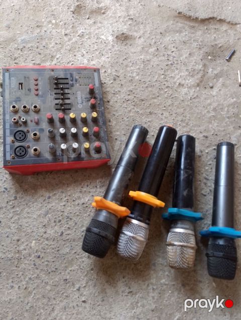 Səs avadanlığı dəsti - 1 ədəd kiçik audio mikser (kompakt pult) — Bakı