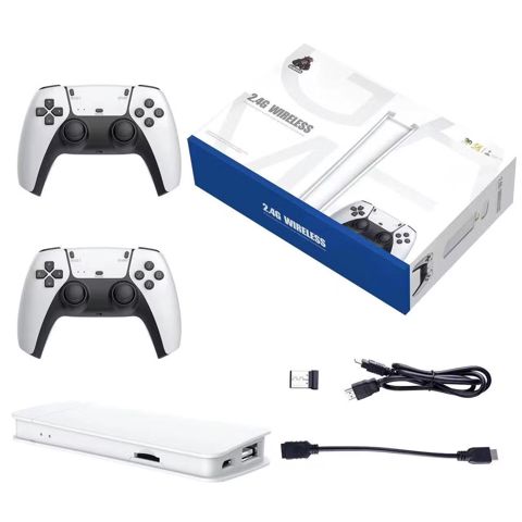 Game Stick 4K Retro Oyun Konsolu 2.4G naqilsiz pultlarla — Bakı