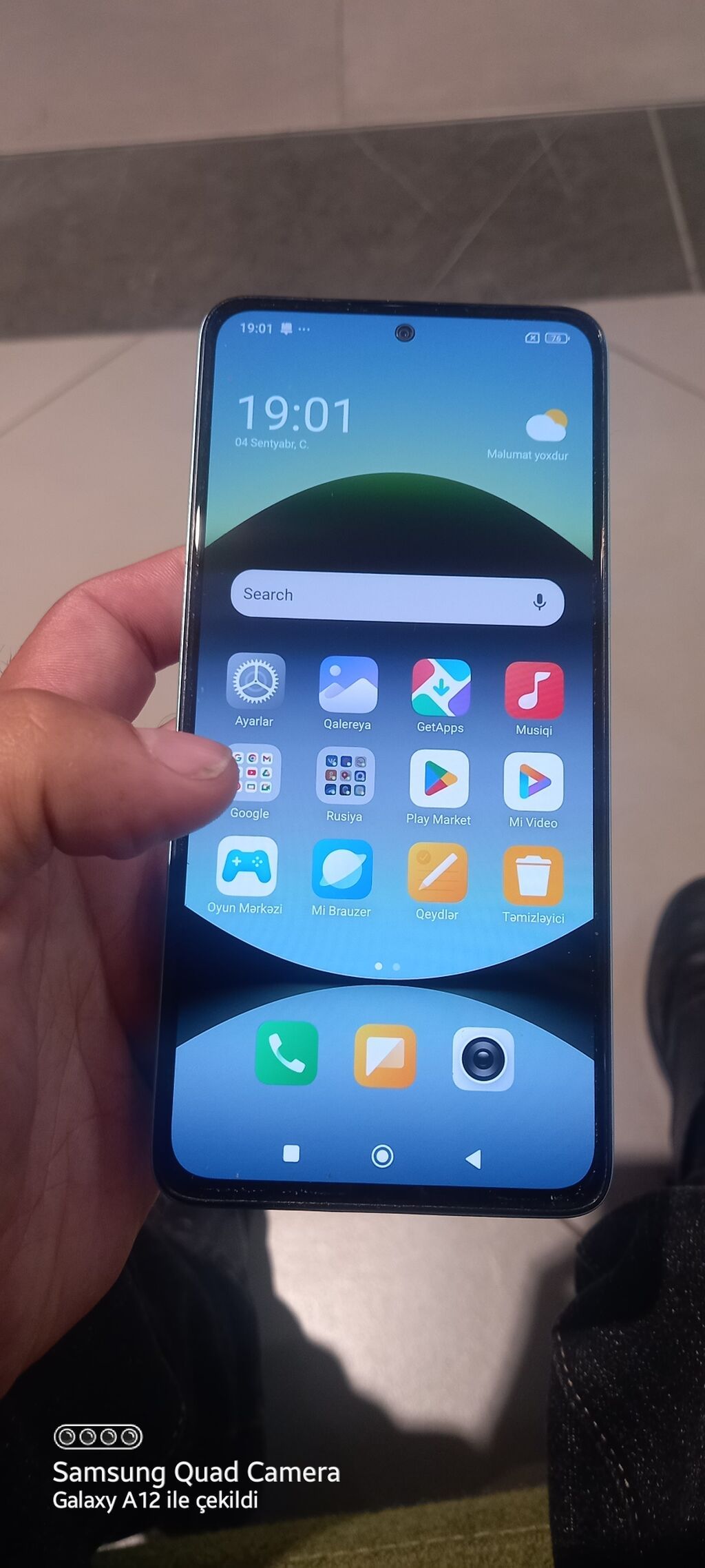 Xiaomi 256 GB, rəng - Mavi, Barmaq izi — Xiaomi, Bakı (4)