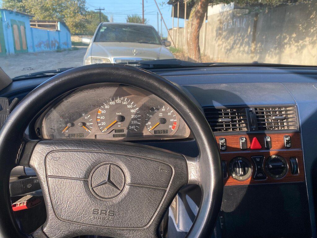 Mercedes C 220, 2.2 L, 1995 il, 592 293 km — Avtomobillər, Sumqayıt (12)