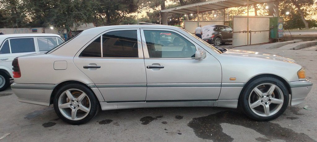 Mercedes C 220, 2.2 L, 1994 il, 42 500 km — Avtomobillər, Bakı (9)