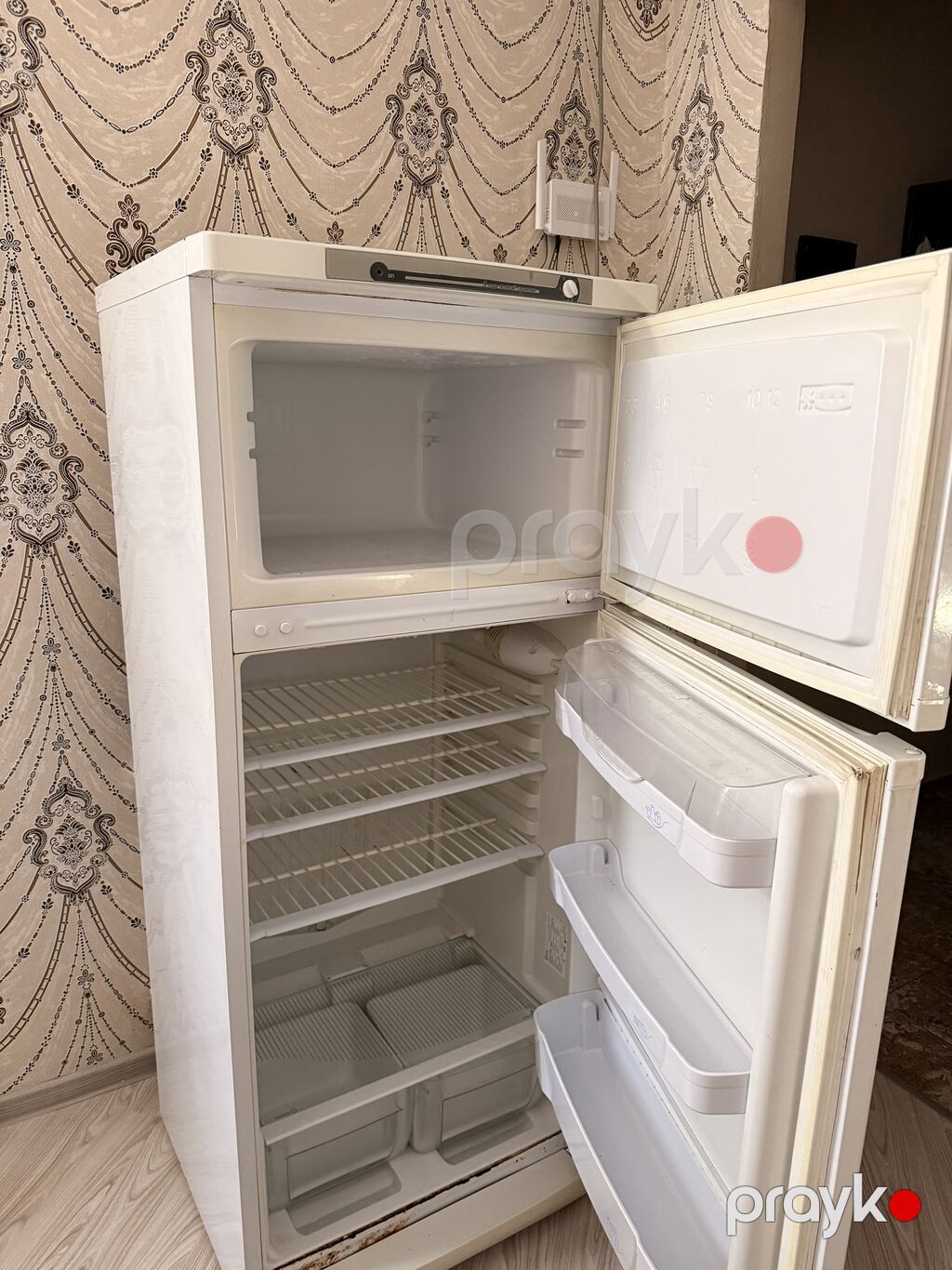 İşlənmiş 2 qapılı Indesit Soyuducu Satılır, rəng - Ağ — Soyuducular, Digah (3)