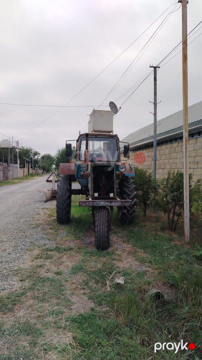 Traktor Belarus, 1989 il — Aqro texnikası, Ağcabədi