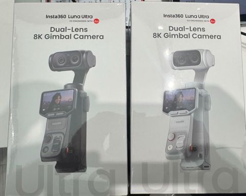 Insta360 Luna Ultra — Dual‑Lens 8K Gimbal Kamera Məhsul — Bakı