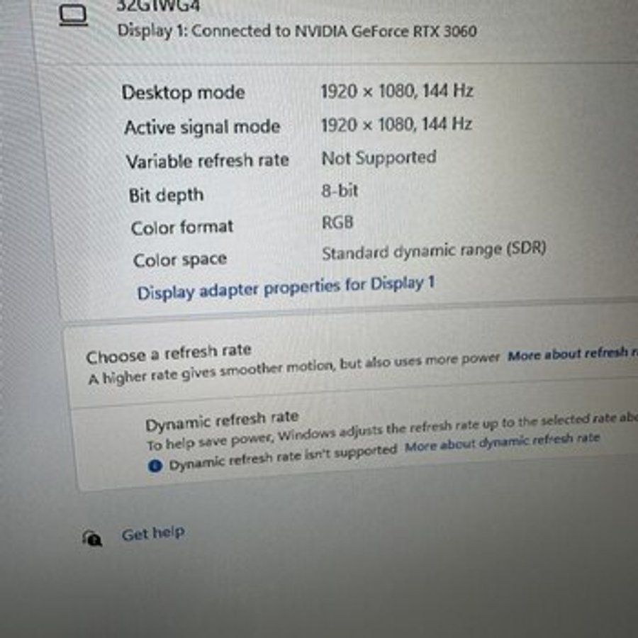 Gaming Monitor AOC C32G1 31.5” Curved / 144Hz / 1ms — Masaüstü kompüterlər, Bakı (4)