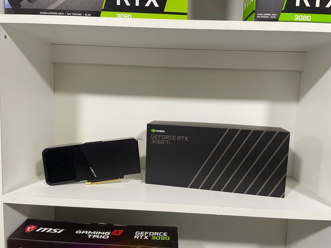 Founders Edition RTX3060 Ti 8GB Video kart — Kompüterlər və noutbuklar, Bakı (2)