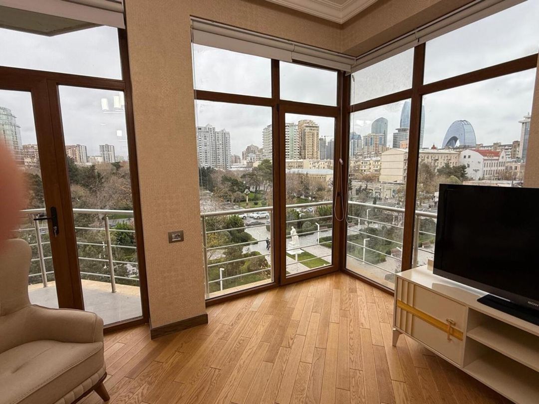 İcarəyə verilir 2 otaqlı yeni tikili 90 m² — Mənzil, Bakı (5)