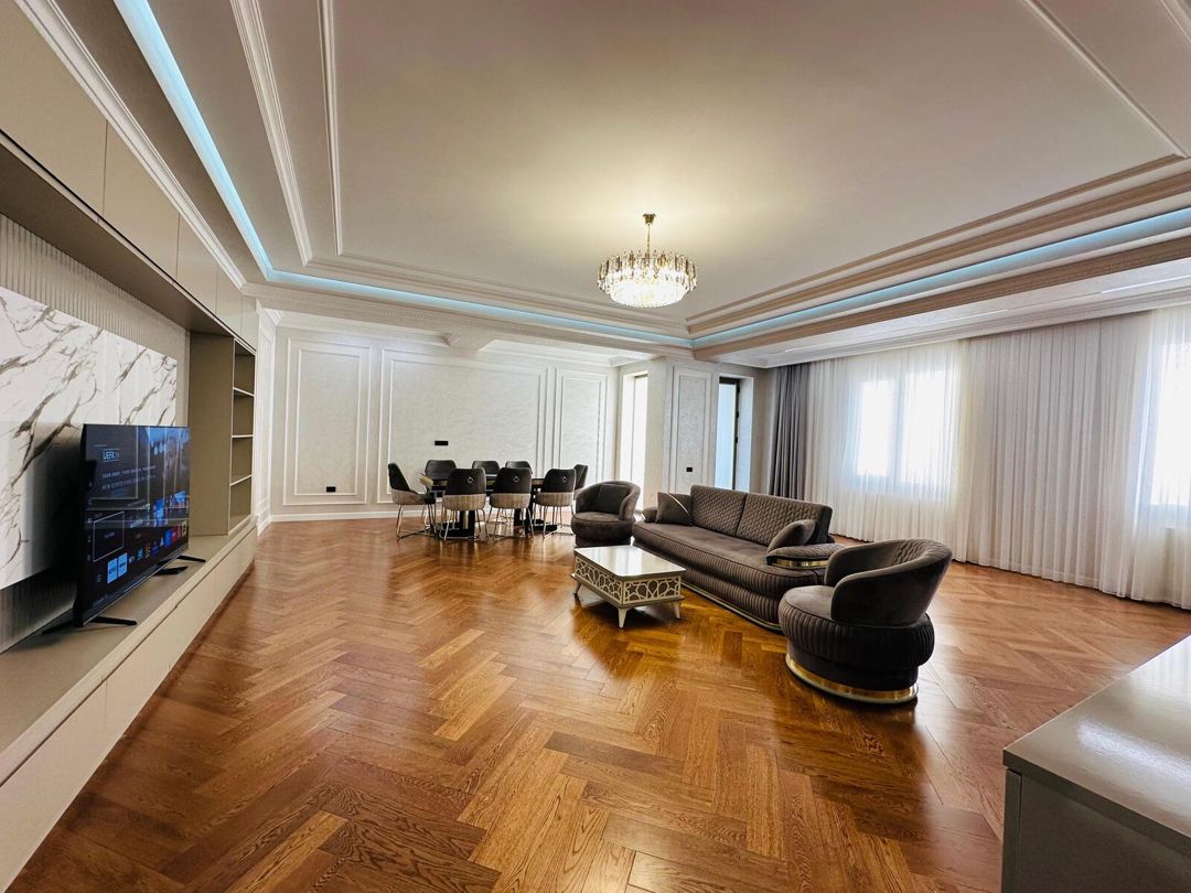 3-otaqlı yeni tikili kirayə verilir, Nizami m., 170 m² — Mənzil, Bakı (6)