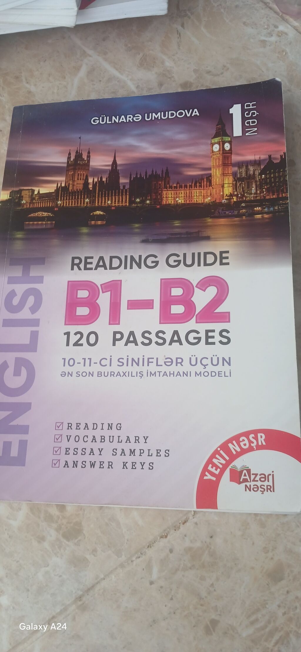 Məhsul: İngilis dili üzrə “Reading Guide B1–B2: 120 Passages” kitabı — Kitablar, Bakı