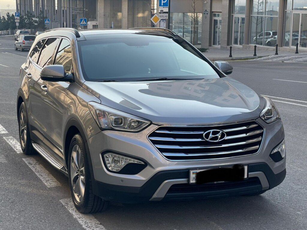 Hyundai Grand Santa Fe, 2.2 L, 2015 il, 159 000 km — Avtomobillər, Ağcabədi (5)