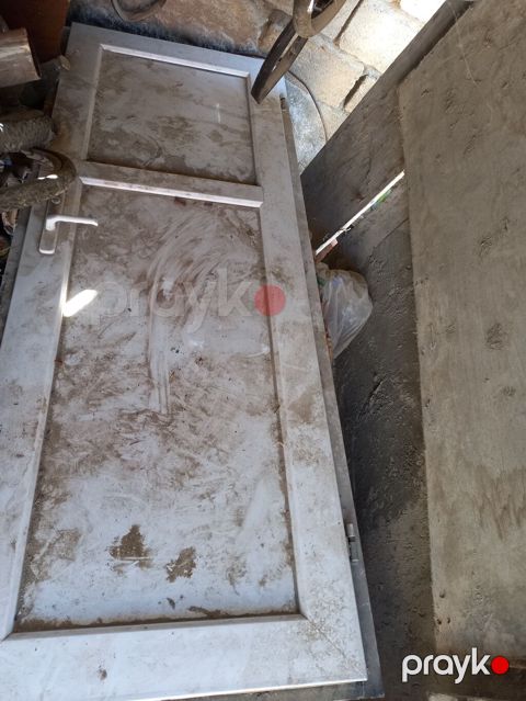 PVC qapı - Material: Ağ PVC profil - Ölçü: Standart təkdaş qapı — Sumqayıt