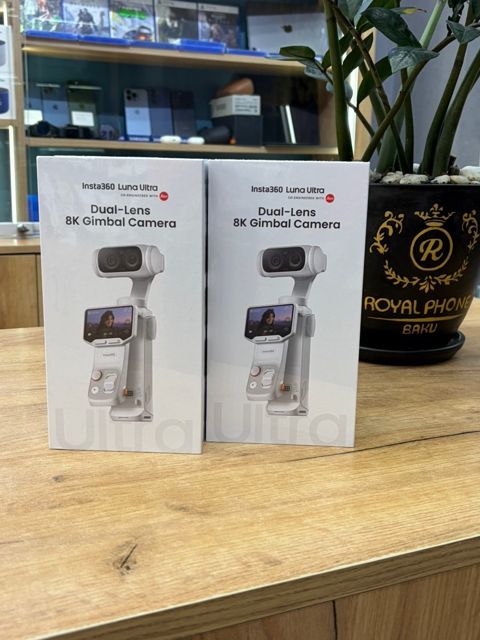 Insta 360 Luna Ultra 8K White — Bakı