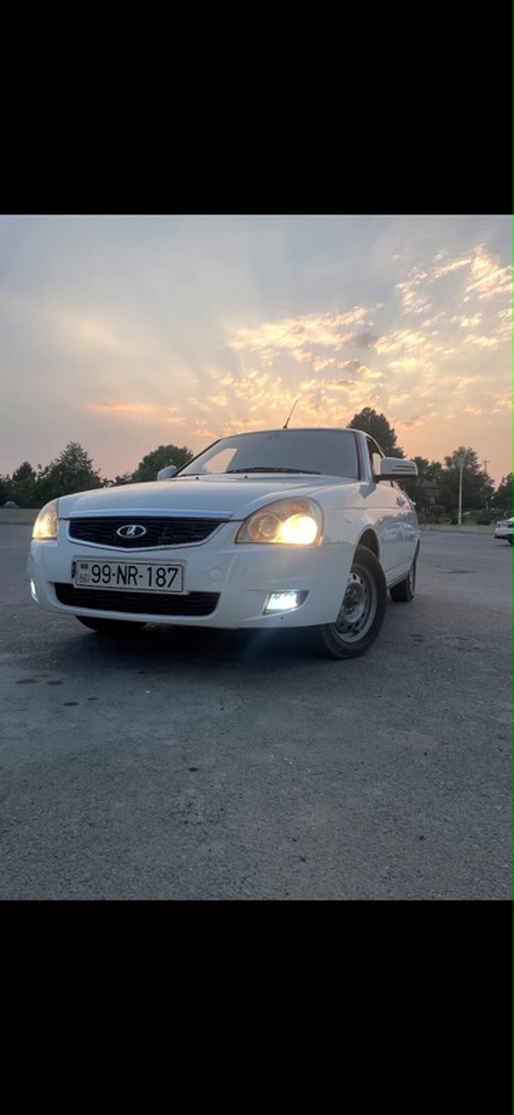 Lada Priora 2014. Bezkraskadır, İdeal vəziyyətdədir. satıram — Avtomobillər, Bərdə